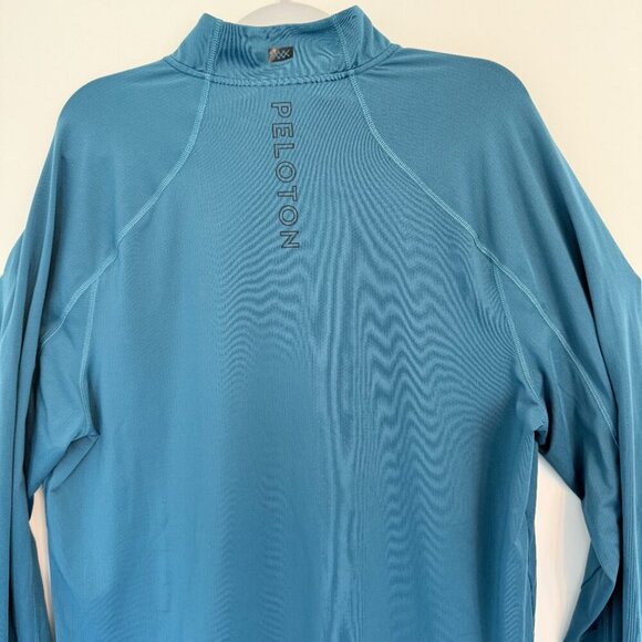 💪 PELOTON Quarter Zip Pullover - Blue - Men's XL 💪 - RHONE - Picture 3 of 3